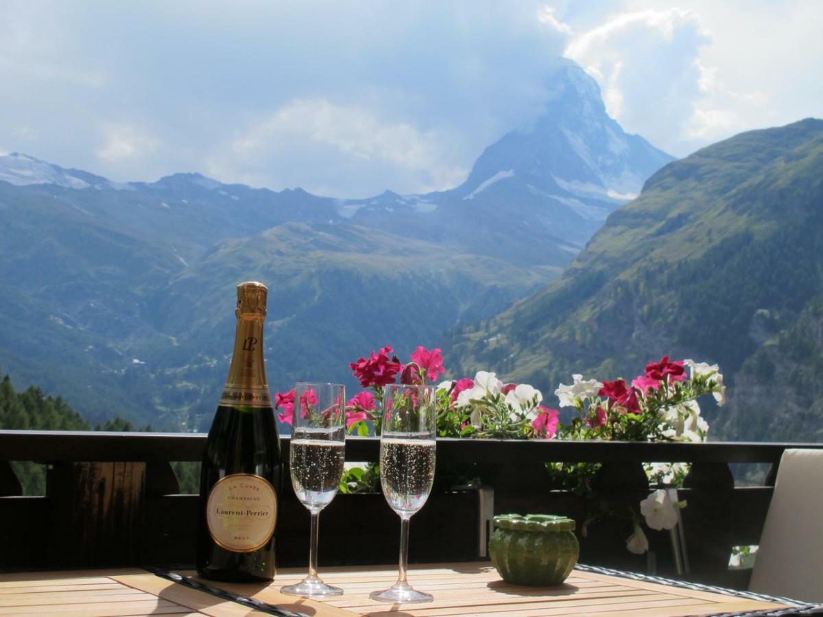 Matterhorn Ried Suite Церматт Экстерьер фото